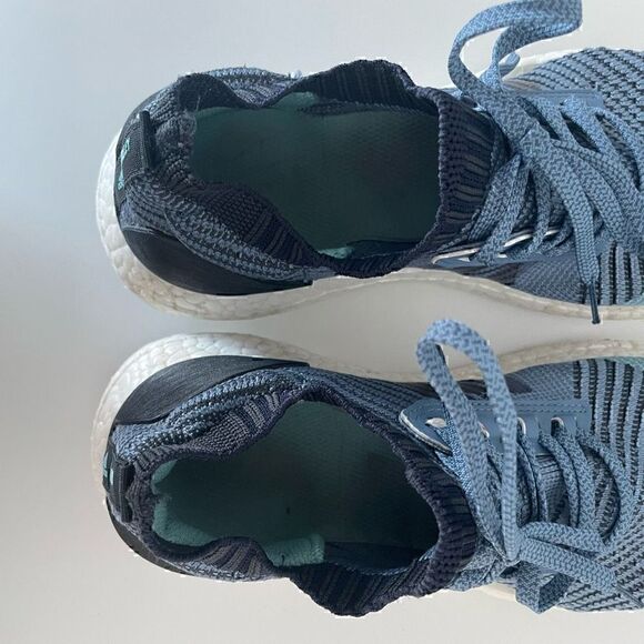 Adidas UltraBoost X Parley Womens Size US 7.5 Blue Running Shoes AQ0421 - Picture 12 of 12